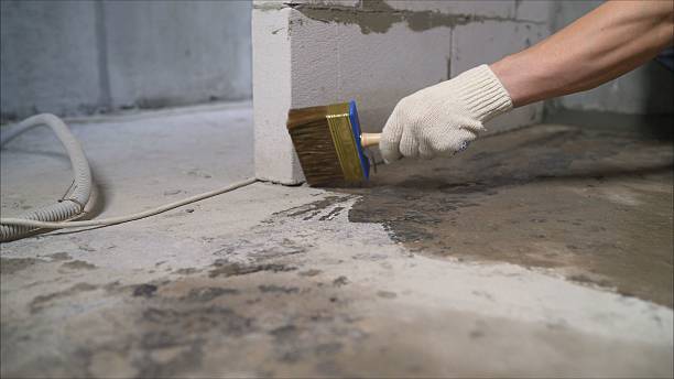 SJ Waterproofing Pros Waterproofing coverage map for Mill Creek, IN and surrounding area